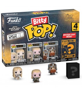 Blister 4 figuras Bitty POP GALADRIEL