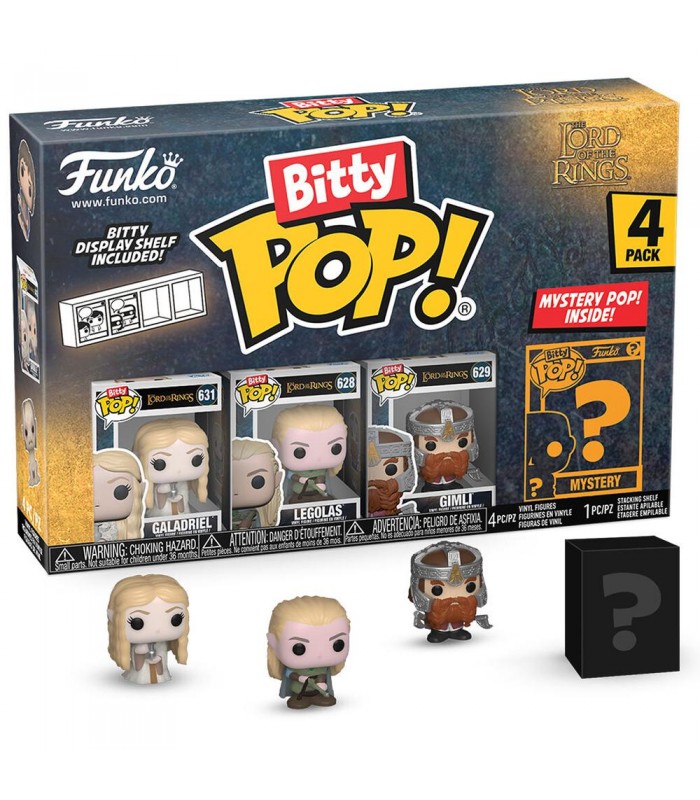 Blister 4 figuras Bitty POP GALADRIEL