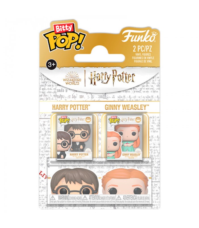 Blister 2 Bitty POP  Harry Potter Harry & Ginny