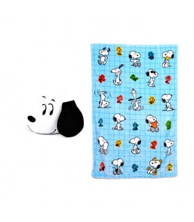 Almohada y Manta de Viaje 2 en 1 Blankeazzz Peanut