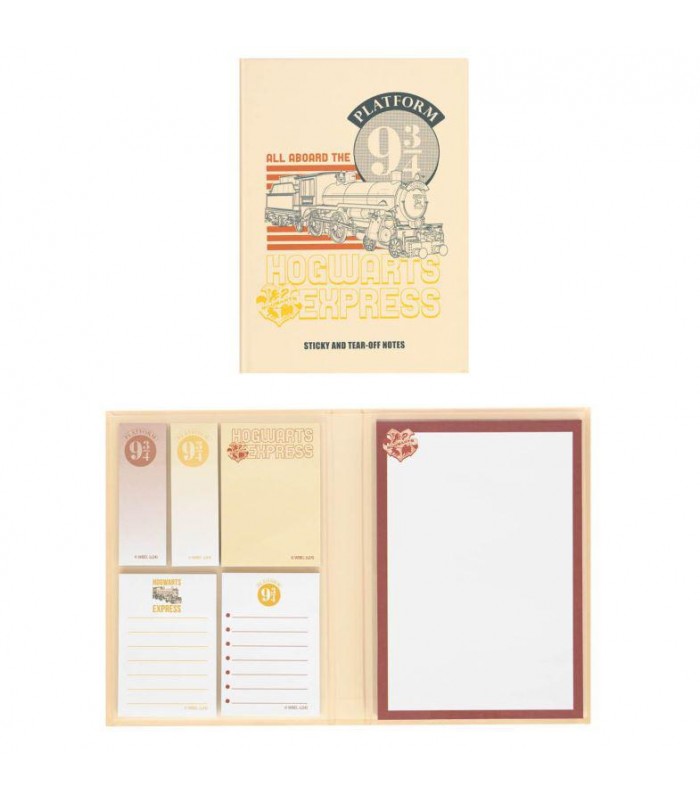 Cuaderno Notas Adhesivas Harry Potter Anden 9 3/4