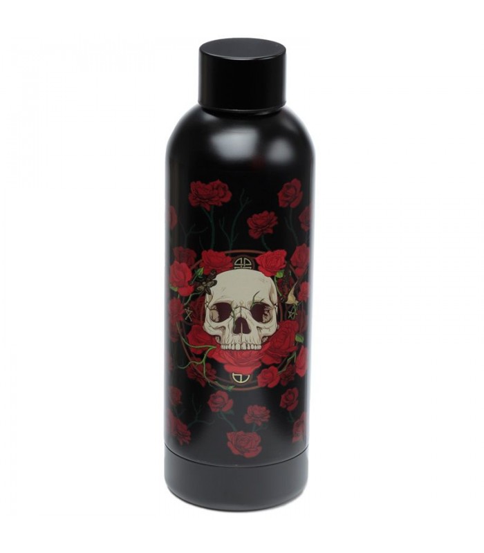 Botella Térmica de Acero Inoxidable - Calavera y R