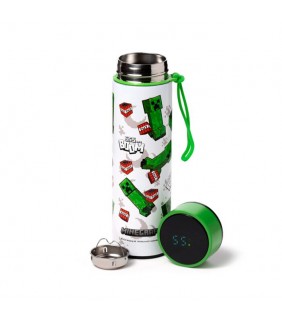 Botella Termo con Termómetro Minecraft SSS… BOOM