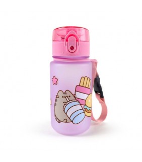 Botella de Agua Infantil Inastillable Gato Pusheen