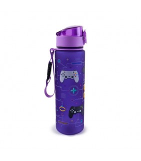 Botella de Agua Inastillable Game Over 600ml