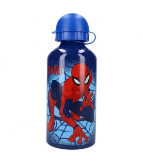 BOTELLA INFANTIL ALUMINIO 500ML SPIDERMAN
