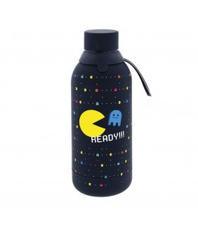BOTELLA TÉRMICA 500ML  - BLACK - RETRO PIXEL