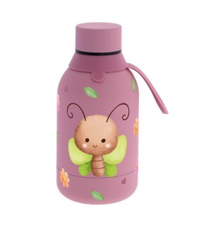 BOTELLA TÉRMICA MARIPOSA TAPON