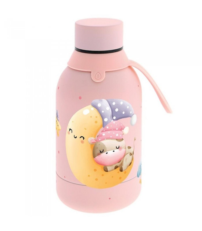 BOTELLA TÉRMICA 350ML - PEACH - COW SWEET DREAMS