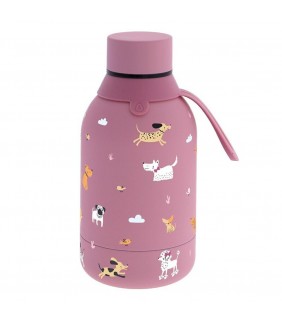 BOTELLA TÉRMICA  350ML - MAKEUP CHIC PAWS