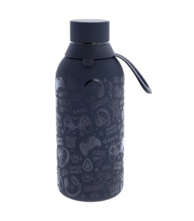 BOTELLA ACERO INOXIDABLE 500ML BLACK GAMERS
