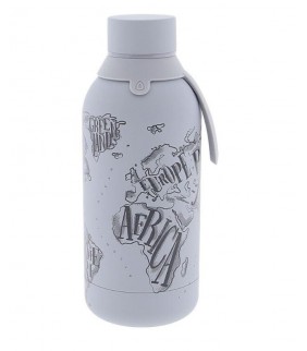 BOTELLA ACERO INOXIDABLE 500ML SHADOW NEW MAPS