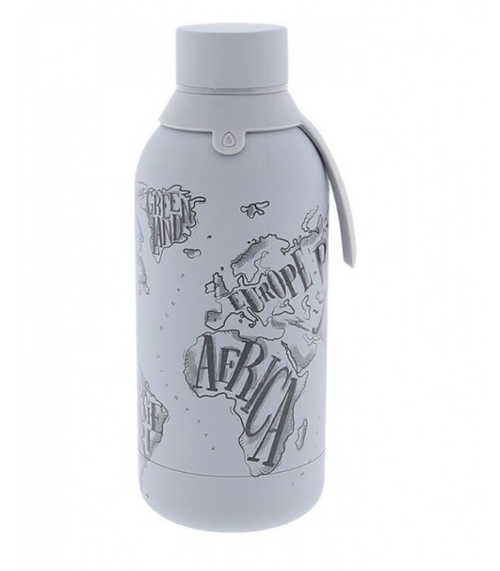 BOTELLA ACERO INOXIDABLE 500ML SHADOW NEW MAPS