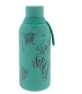 BOTELLA ACERO INOXIDABLE 500ML PEPPERMINT NEW MAPS