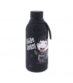 BOTELLA ACERO INOXIDABLE 500 ML BLACK LITTLE HERO