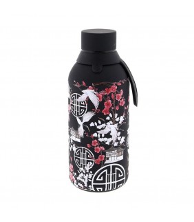 BOTELLA ACERO 500ML - BLACK JAPAN VIBES