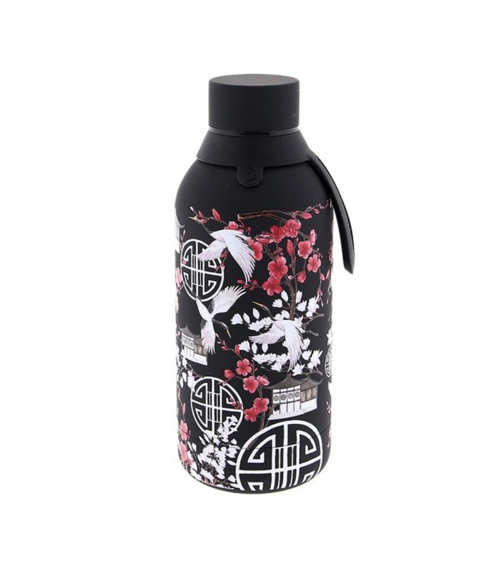 BOTELLA ACERO 500ML - BLACK JAPAN VIBES