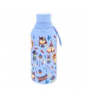 THERMAL BOTTLE 500ML - SKY LITTLE INDIANS