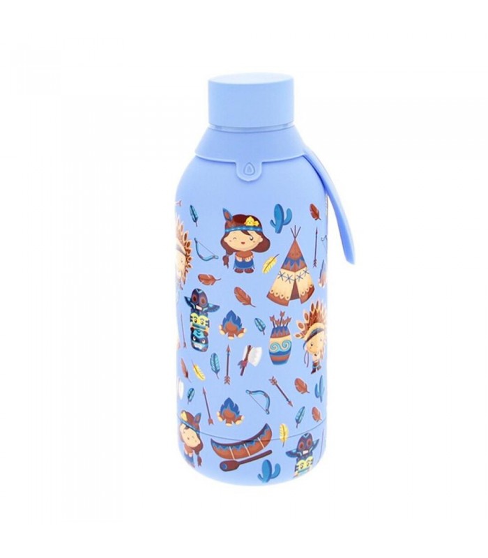 THERMAL BOTTLE 500ML - SKY LITTLE INDIANS