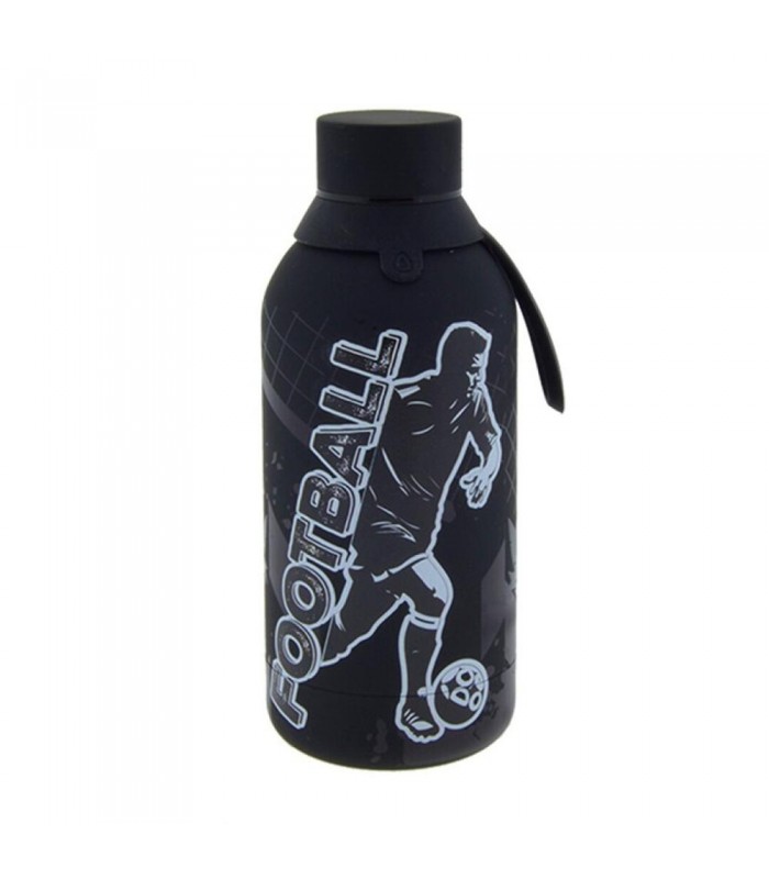 THERMAL BOTTLE 500ML - BLACK FOOTBALL TEAM