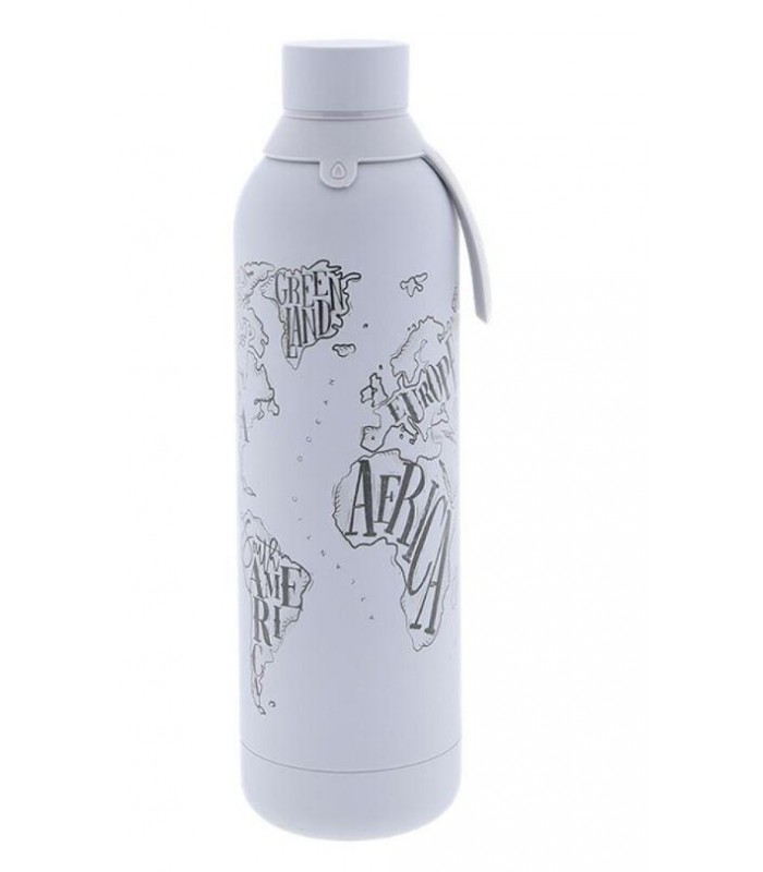 BOTELLA ACERO INOXIDABLE 710ML SHADOW NEW MAPS