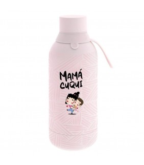 BOTELLA ACERO 500 ML PINK- MAMÁ CUQUI