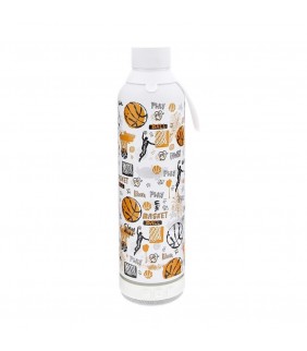 BOTELLA 600ML CON ALTAVOZ - ICE BASKETBALL