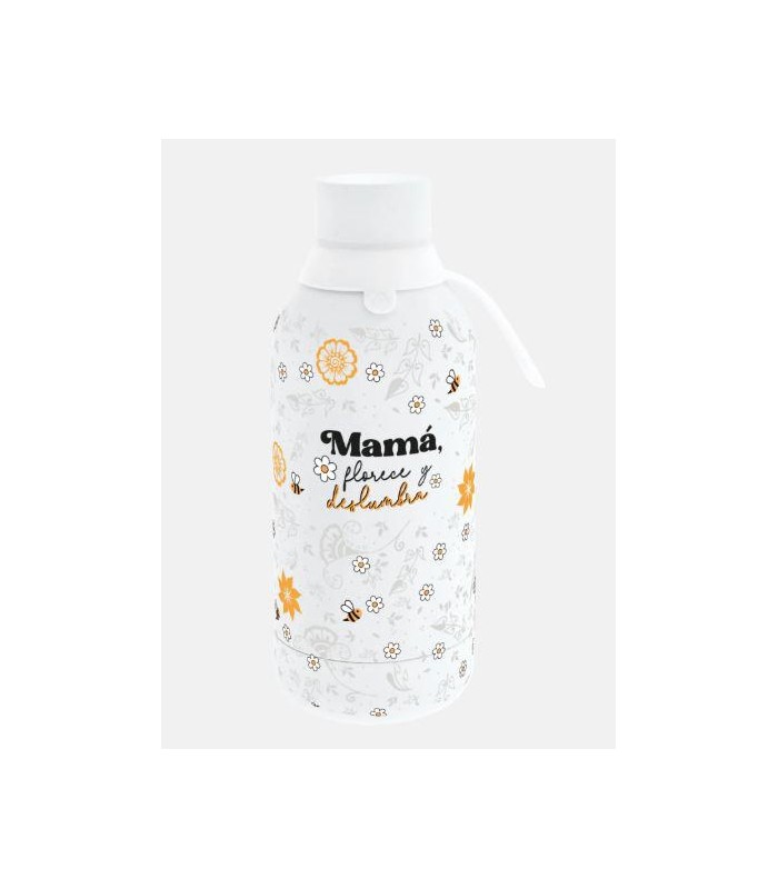 BOTELLA TERMICA MAMA  FLORECE Y DESLUMBRA