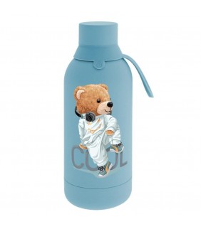 THERMAL BOTTLE 500ML - EMERALD TEDDY STORY CLUB