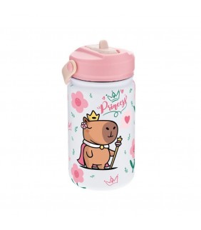 BOTELLA TÉRMICA ADAPTADOR INF ROSA CAPIVARA