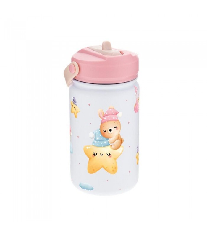 BOTELLA TÉRMICA 330ML  ICE PINK - RABBIT SWEET DRE