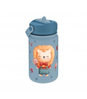 BOTELLA TÉRMICA 330ML  PETROL BLUE - LION XMAS FRI