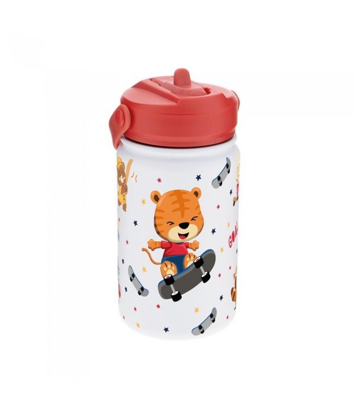 BOTELLA TÉRMICA  330ML ICE RED - SKATE
