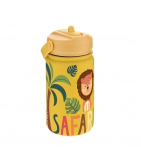 BOTELLA TÉRMICA 330ML- MUSTARD SAFARI