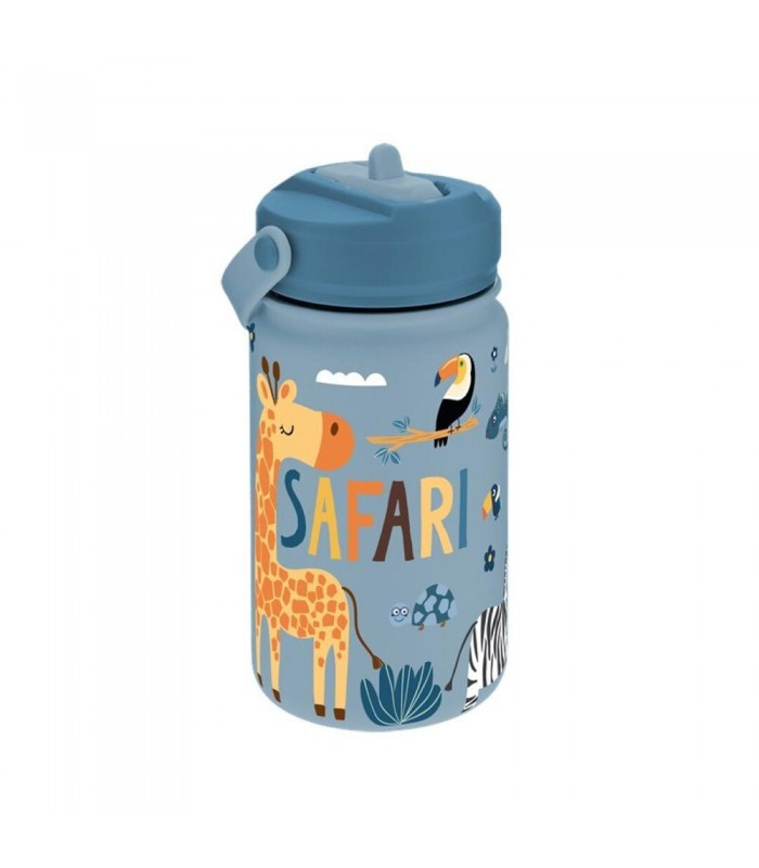 BOTELLA TÉRMICA 330ML PETRO BLUE SAFARI