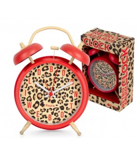 Reloj despertador retro “Leopardo”