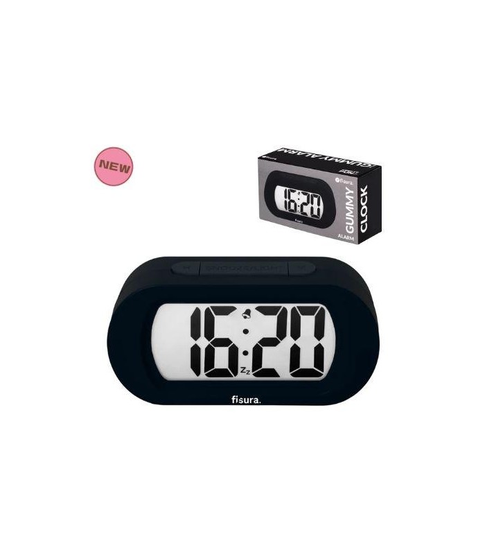 RELOJ GUMMY NEGRO