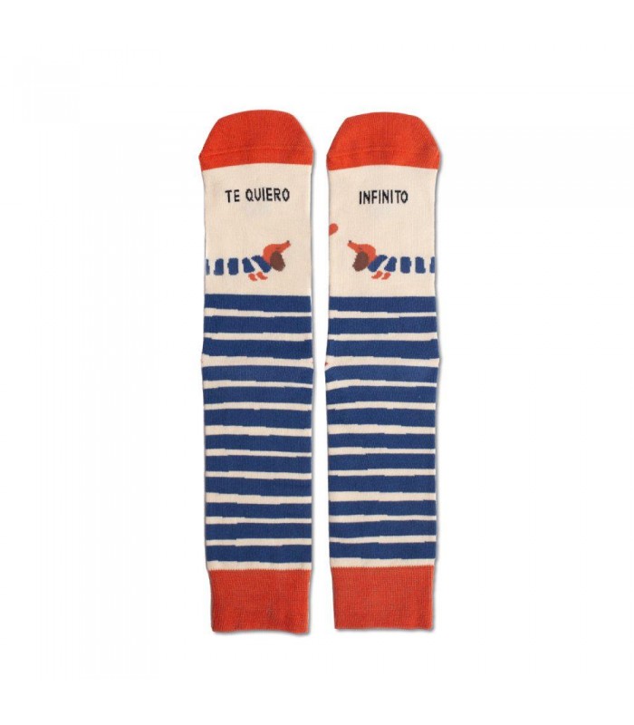 CALCETINES TE QUIERO INFINITO TECKEL TALLA 42-46