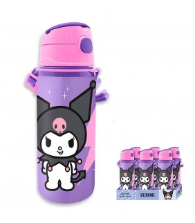 Cantimplora aluminio Kuromi Hello Kitty 600ml