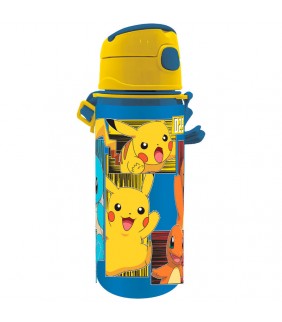Cantimplora aluminio Pokemon 600ml surtido
