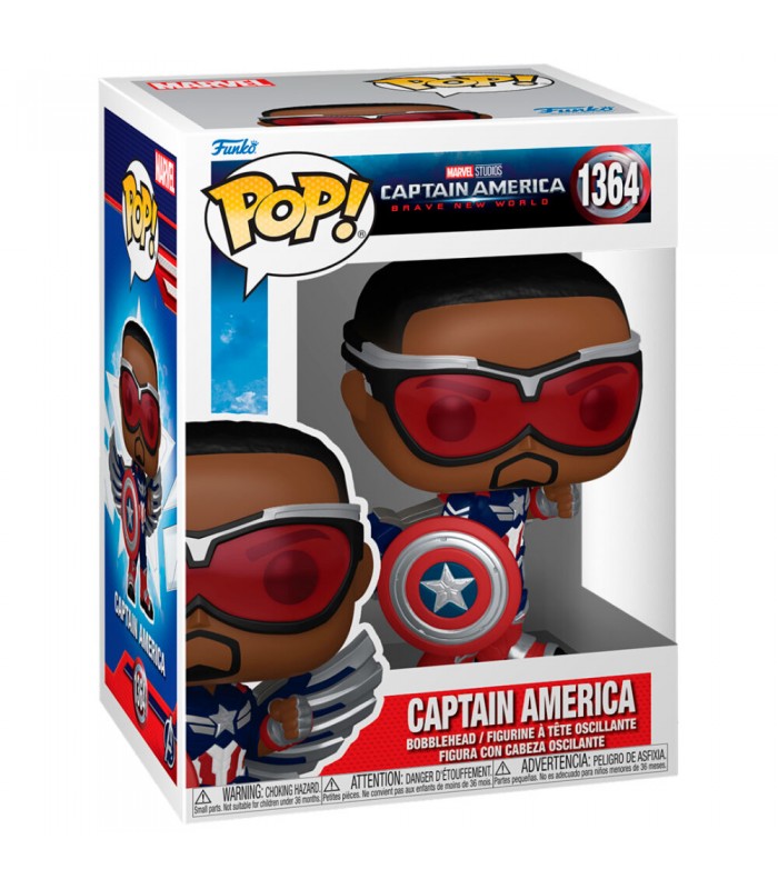 Figura POP Marvel Capitan America Brave New World 
