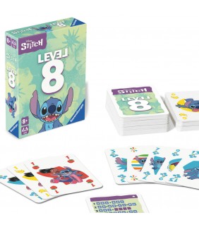Juego de Cartas Level 8 Stitch Disney