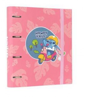 Carpeta premium de 4 anillas Disney Stitch  