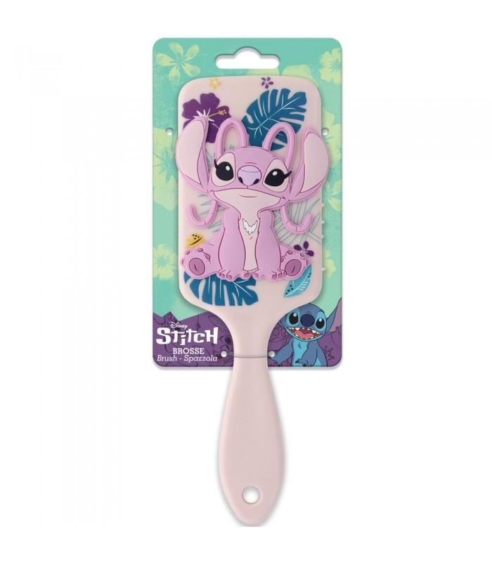 Cepillo pelo 3D Angel Stitch Disney