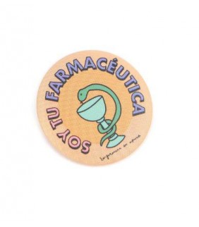 CHAPA SOY TU FARMACÉUTICA