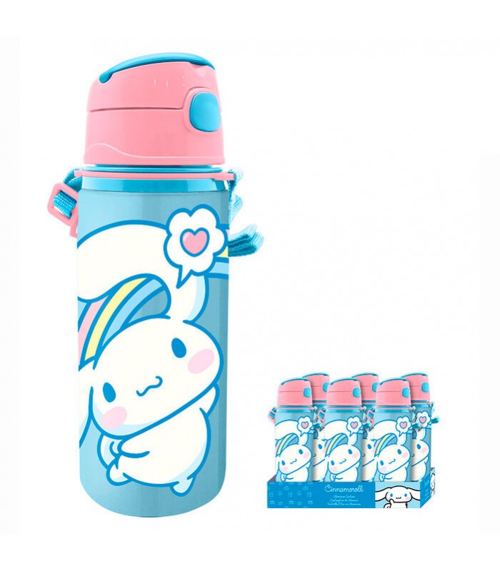 Cantimplora aluminio Cinnamoroll Hello Kitty 600ml