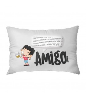 COJÍN ESTAMPADO - DEFINICIÓN AMIGO MALASAÑA