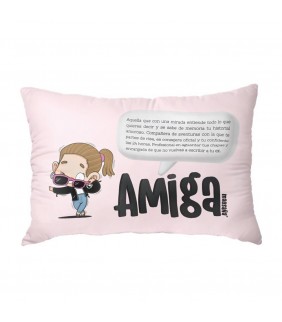 COJÍN ESTAMPADO - DEFINICIÓN AMIGA MALASAÑA