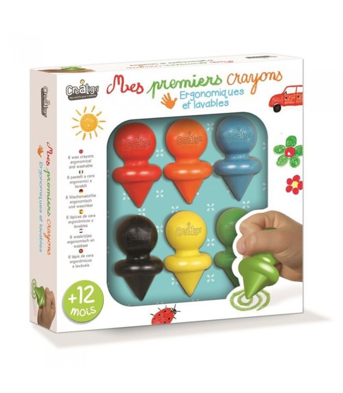 Mis Primeros 6 Lapices de Cera