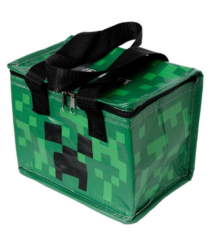 Bolsa Refrigerante RPET Creeper Minecraft